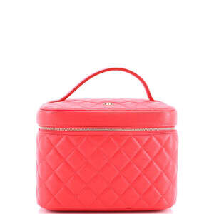 Chanel Classic Vanity Case Quilted #203662C22B